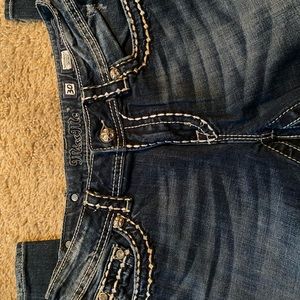 Miss Me skinny jeans 30x35